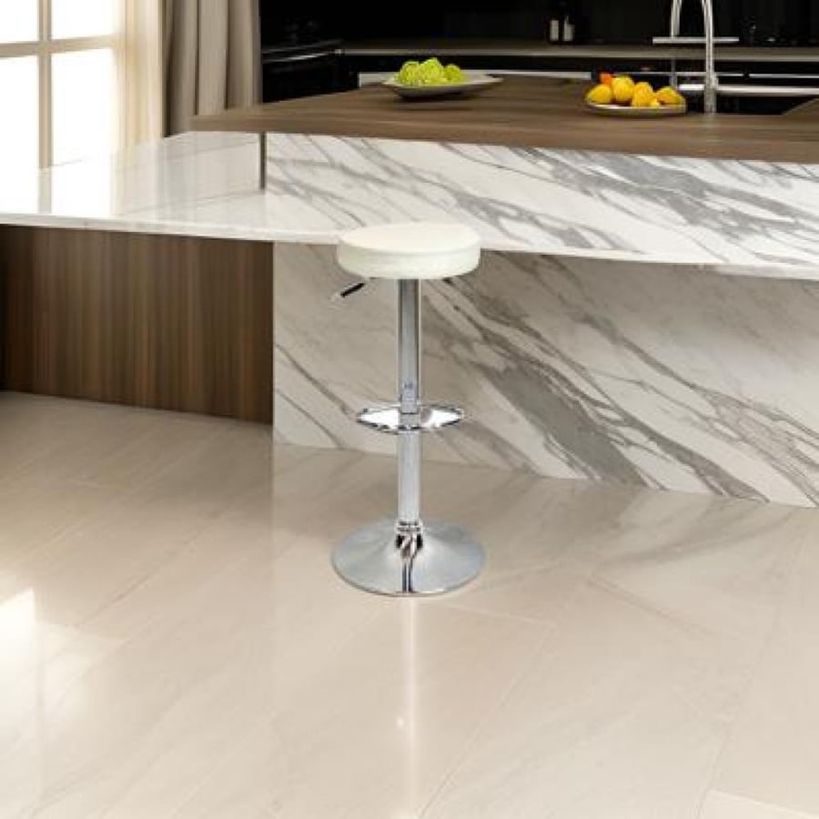 White color buffet chair