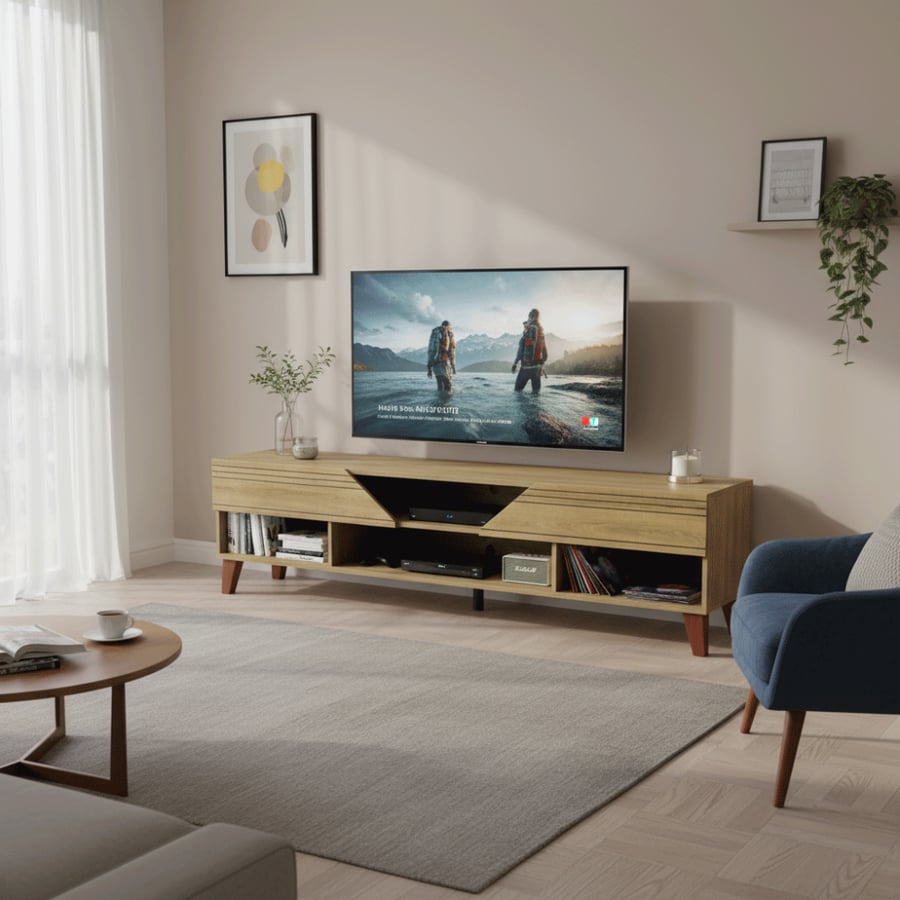 Modern stylish TV table