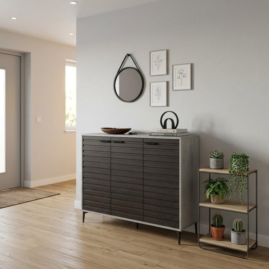 Modern and practical Malaysian shoe cabinet