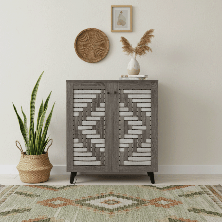Shoe cabinet with an innovative and modern design
