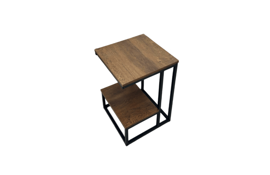 Single brown color service table