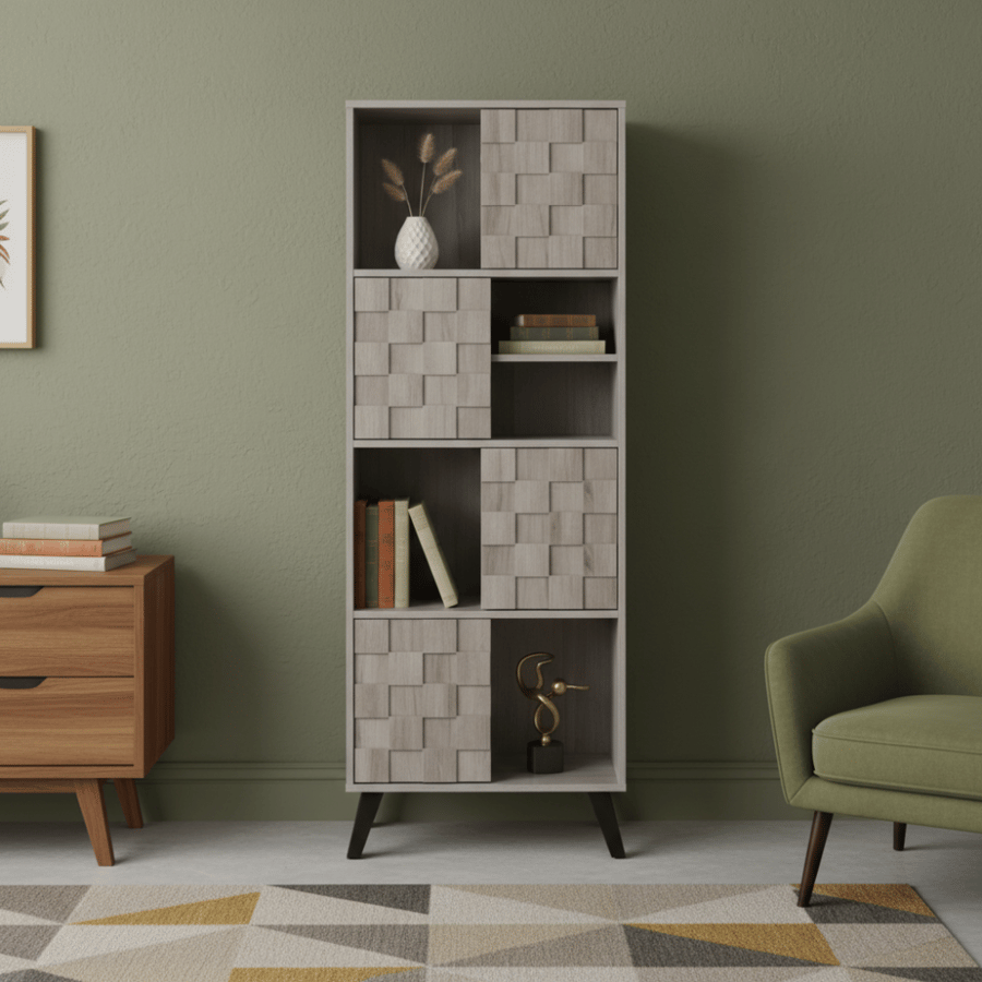Multi-purpose storage cabinet with a unique design