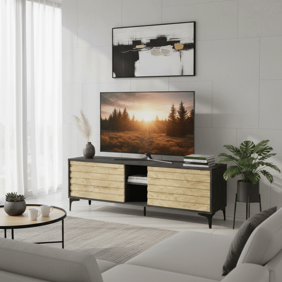 Elegant and modern TV table in different sizes