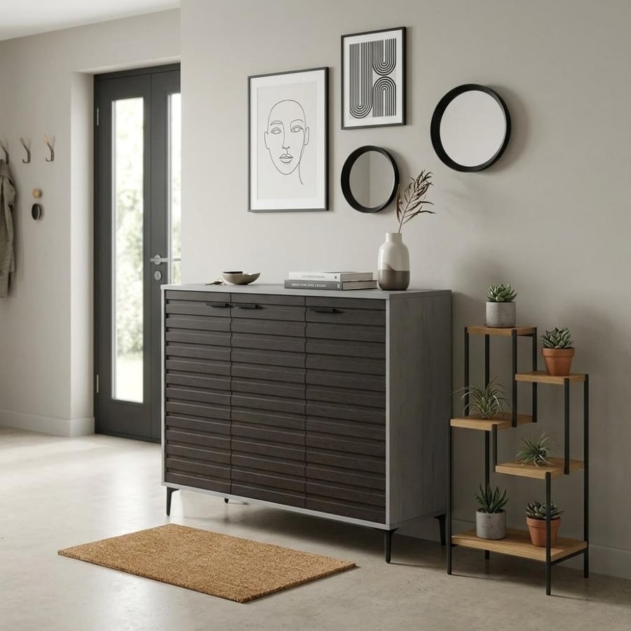 Modern and practical Malaysian shoe cabinet