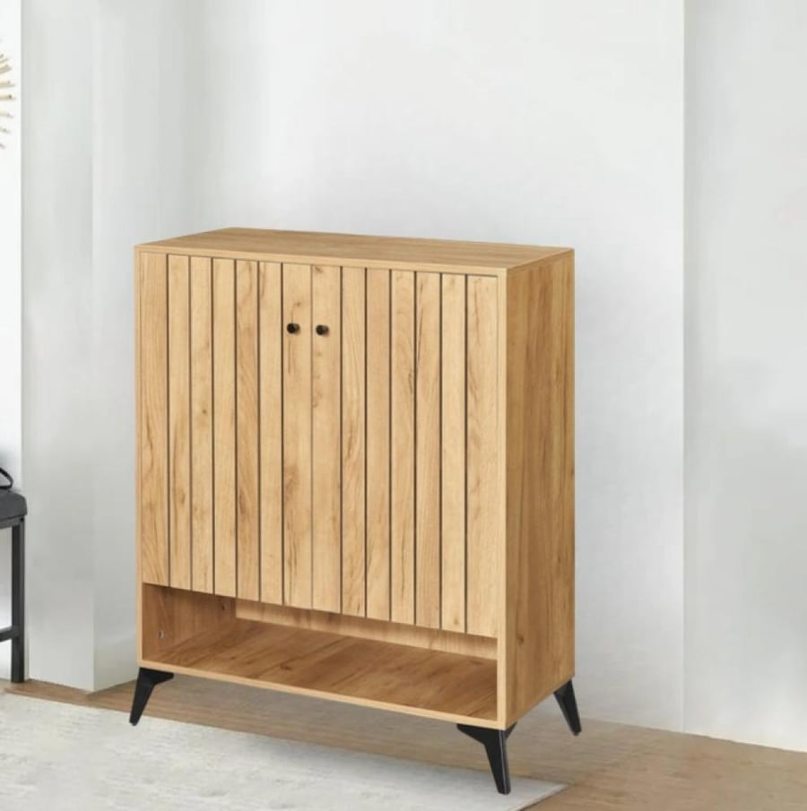A modern and practical shoe cabinet, 80 cm size