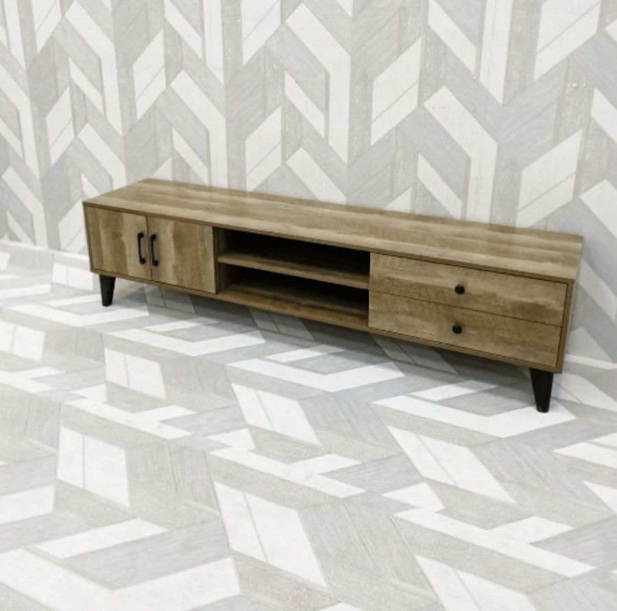 Modern TV table with elegant design 180cm