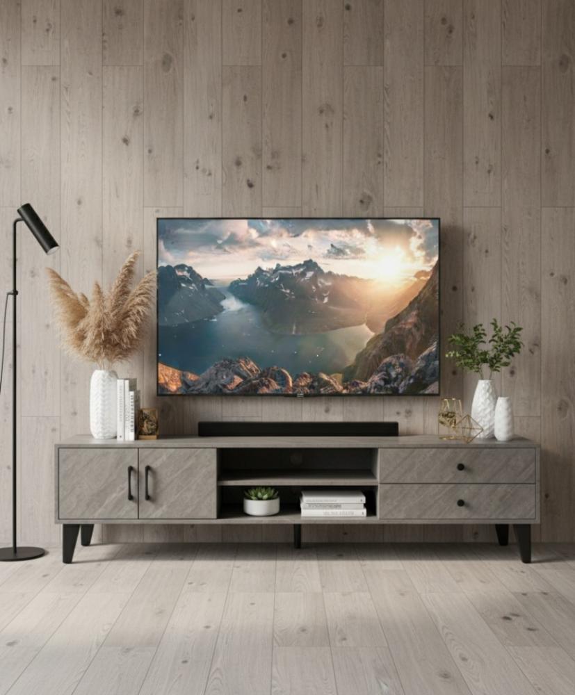 Modern TV table with elegant design 180cm