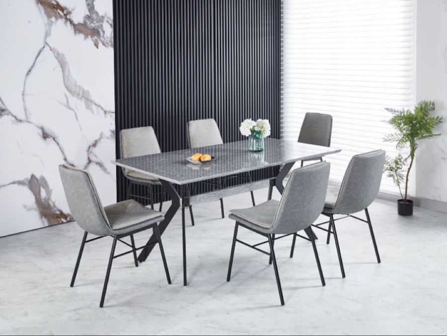 Dining table 6 chairs
