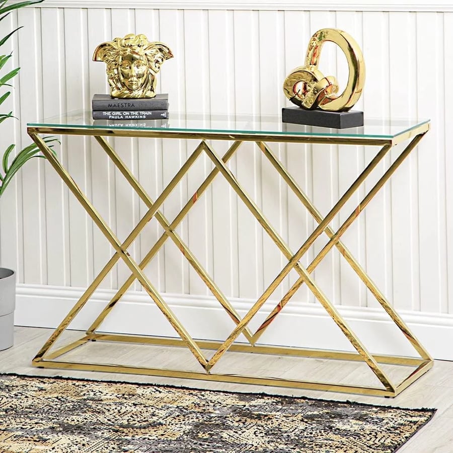Golden style entrance