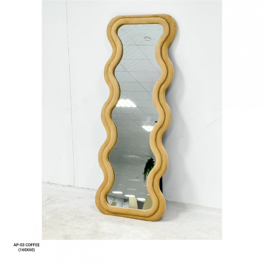 Royal mirror stand velvet size 160*60 frame velvet