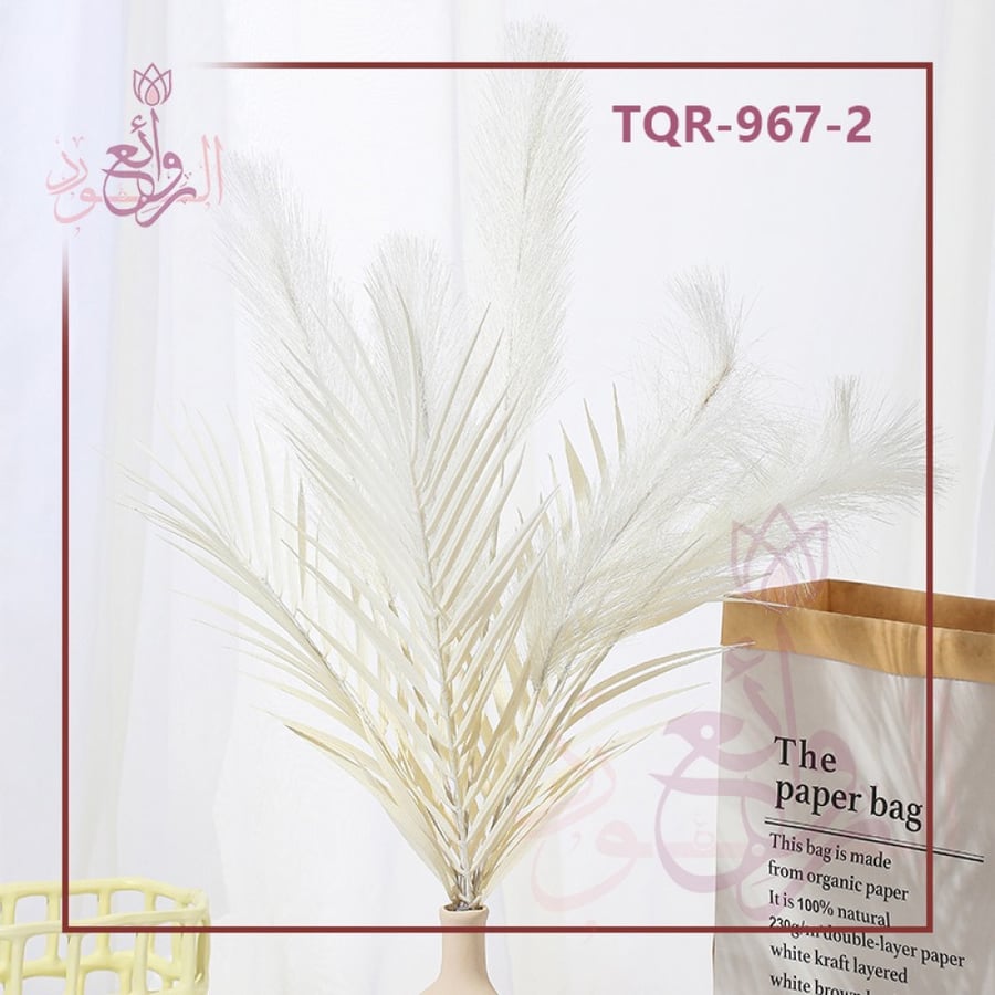 اغصان الريش والسعف