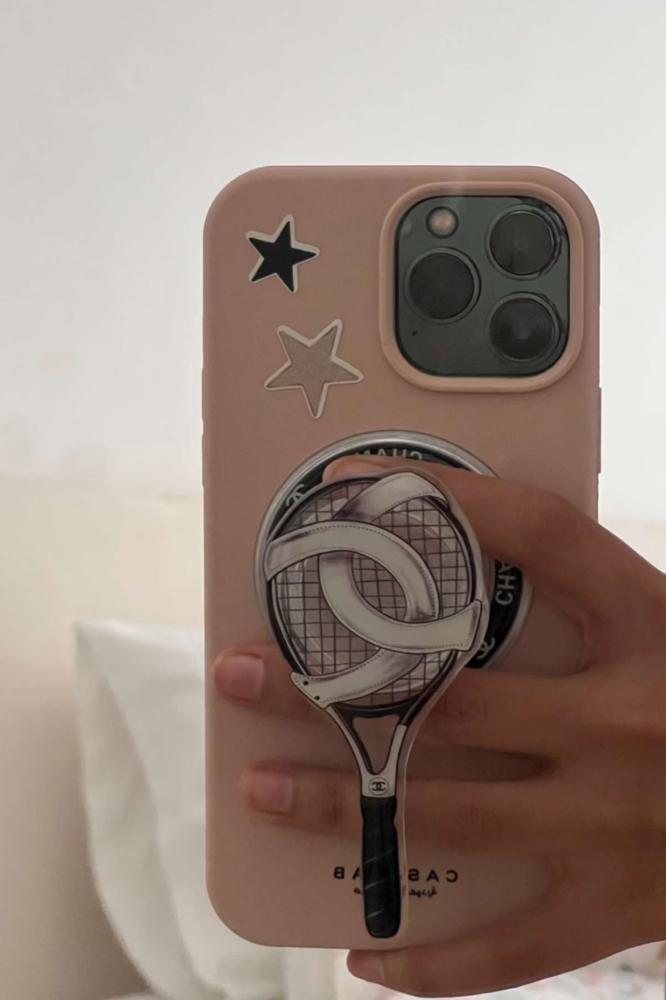 Tennis Racket Magnetic Phone Holder
