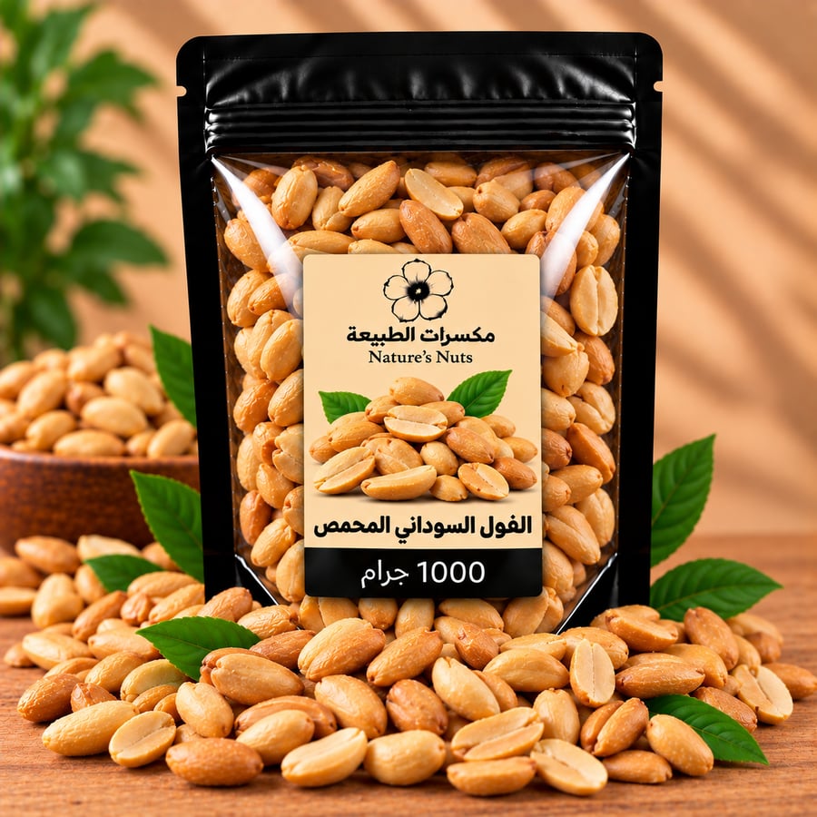 فول سوداني محمص