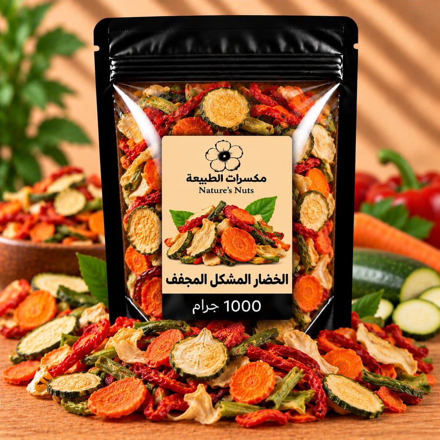 تشكيلة الخضار المجففة