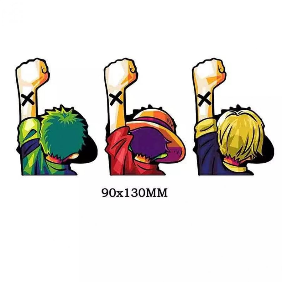 3D stickers (Wanu Arc/ Arabasta Arc/ Chopper)