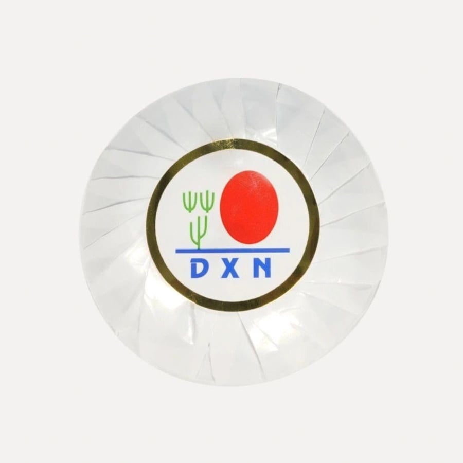 صابون جانوزي DXN 40 جرام - تنظيف لطيف بخلاصة الجانوديرما وزيت النخيل