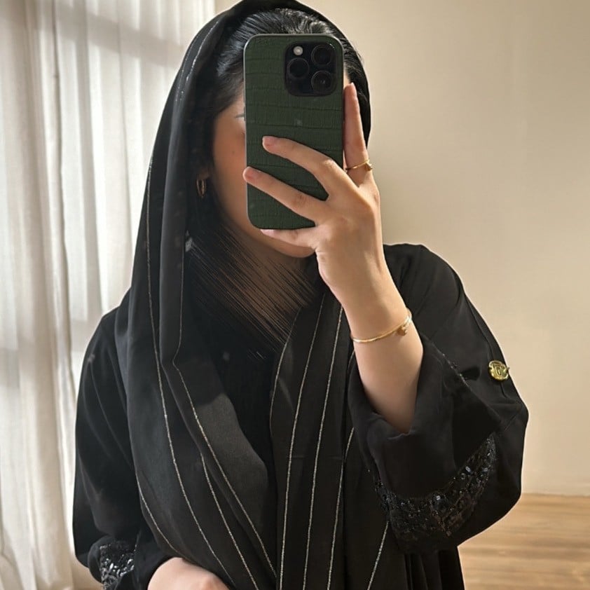 طرحة لينن تخطيط فضي