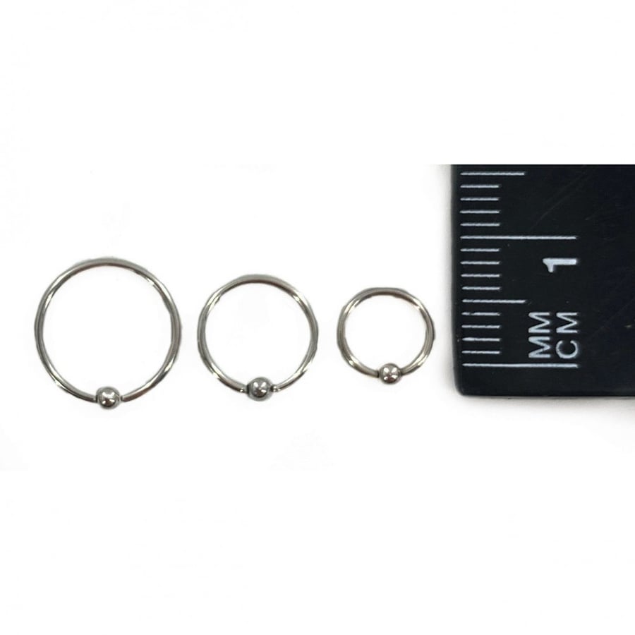 20g Fixed Ball Hoop