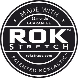 حزام ربط برتقالي مع عاكس مطاطي من Rok Straps ROK00331 720mm