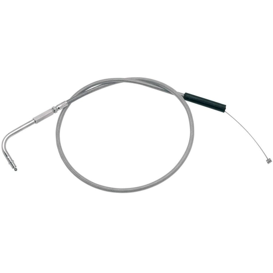 Stainless Armor Coat Throttle Cable 43.5 inches/110.5 Cm for Harley Touring Dyna 1996-20007