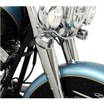 DRAG SPECIALTIES Fork Slider Covers — Smooth Touring/Softail 1949-2017
