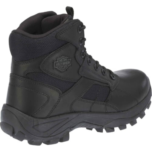 بوت Harley Davidson  لون أسود جلد وشبك - D93313