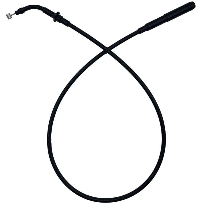 Fat Baggers EZ Install Black Vinyl Upper Clutch Cable 2″ Over Stock Cable for Harley Touring 2023-2026