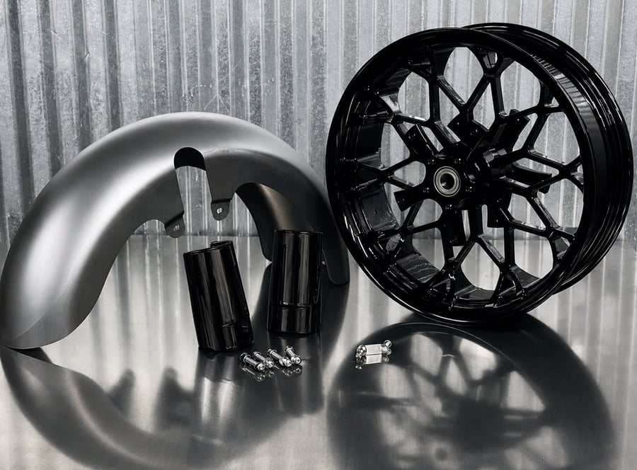 طقم فات تاير أمامي Southern Machine دراجات رود وستريت جلايد 2014-2026