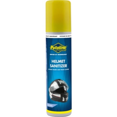 Putoline Helmet Sanitizer is a helmet cleaner, disinfectant, and deodorizer