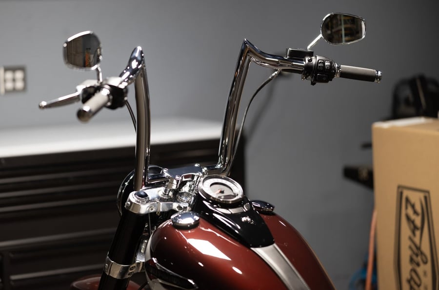Classic 47 Handlebar Chrome 14 Softail Dyna Sporster Raod king