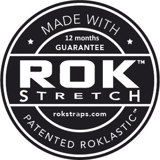 حزام ربط اسود مع عاكس مطاطي من Rok Straps ROK00358 1060MM