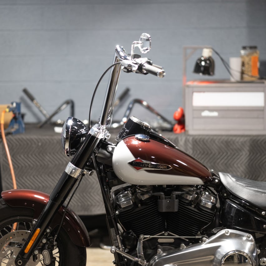 Classic 47 Handlebar Chrome 14 Softail Dyna Sporster Raod king