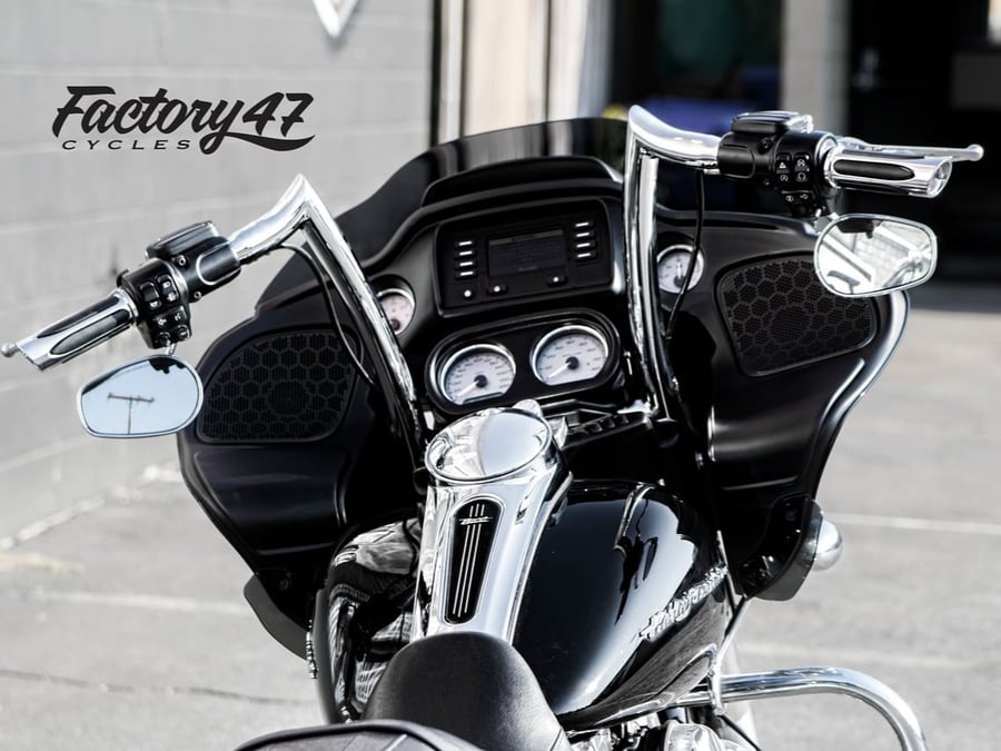 Signature Handlebar Chrome 14 Factory 47 Raod Glide /Raod Glide Ultra