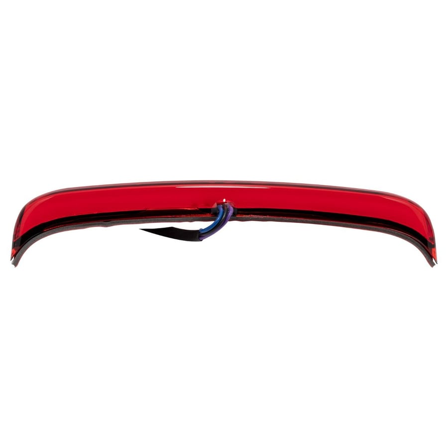 HogWorkz Slimz LED Lights for Harley Touring Motorcycle Saddlebags (2014–2023 Models) – Smoke/Red Lens