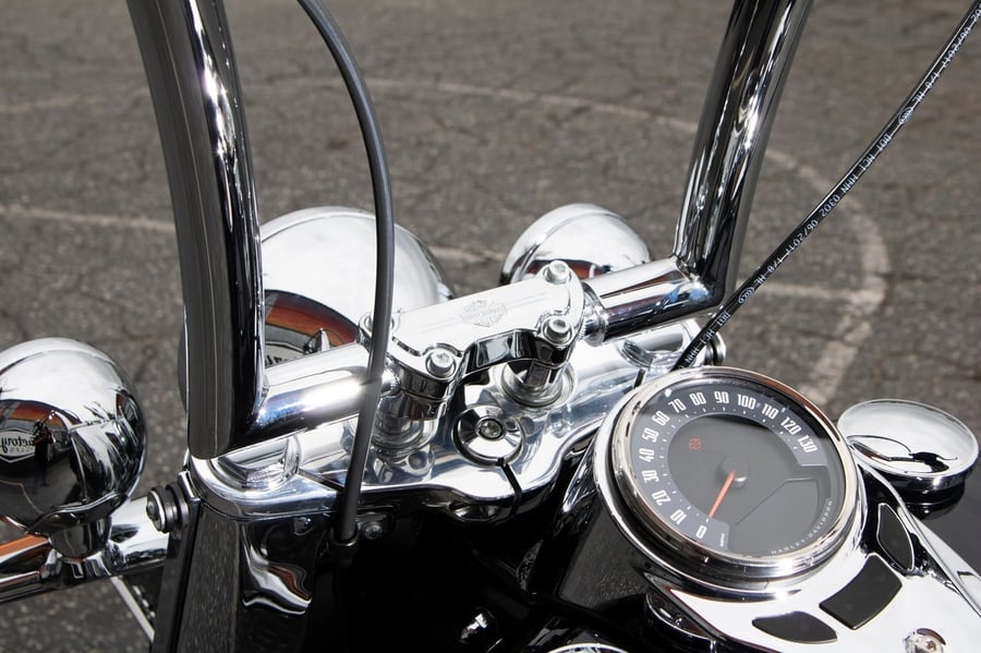 Classic 47 Handlebar Chrome 14 Softail Dyna Sporster Raod king