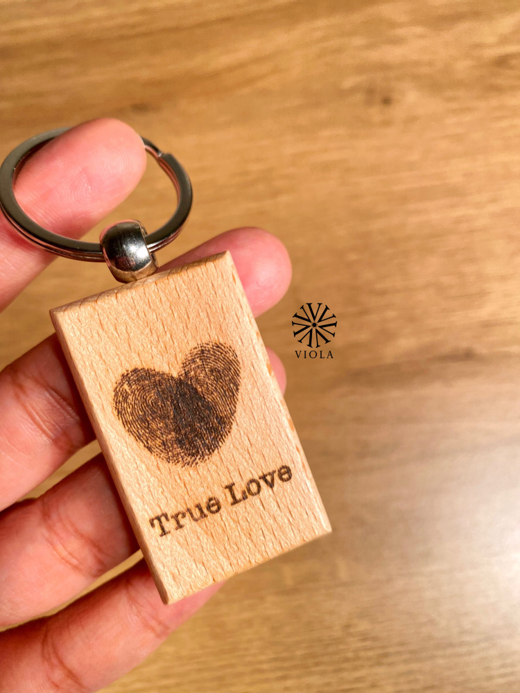 Wooden medal (laser engraving)