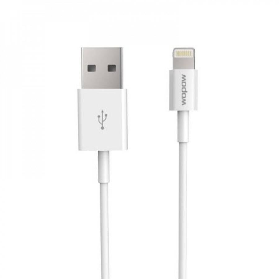 White iPhone cable - Lightning 1 meter, LC-505