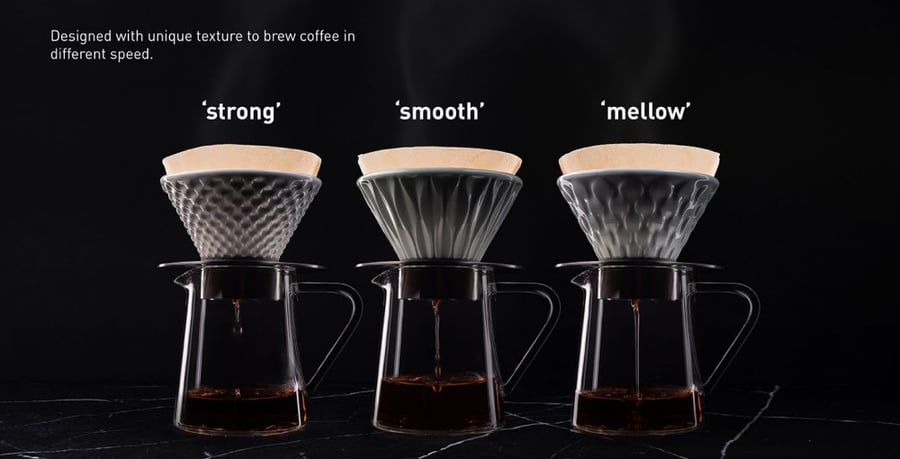 Loveramics Coffee Dripper - أقماع الترشيح أخضر