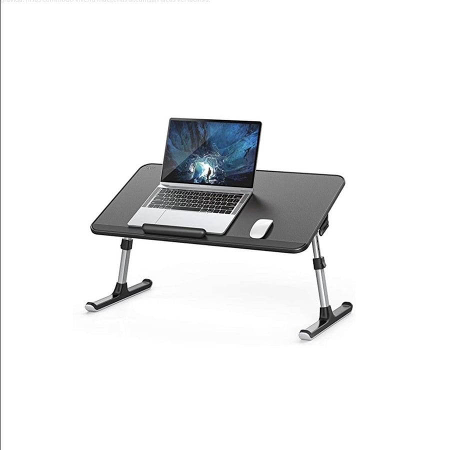 طاوله للابتوب سايجي جلد مقاس 17INCH - اسود