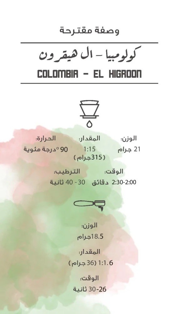 مصنع القهوة كولومبيا - ال هيقرون | 250g