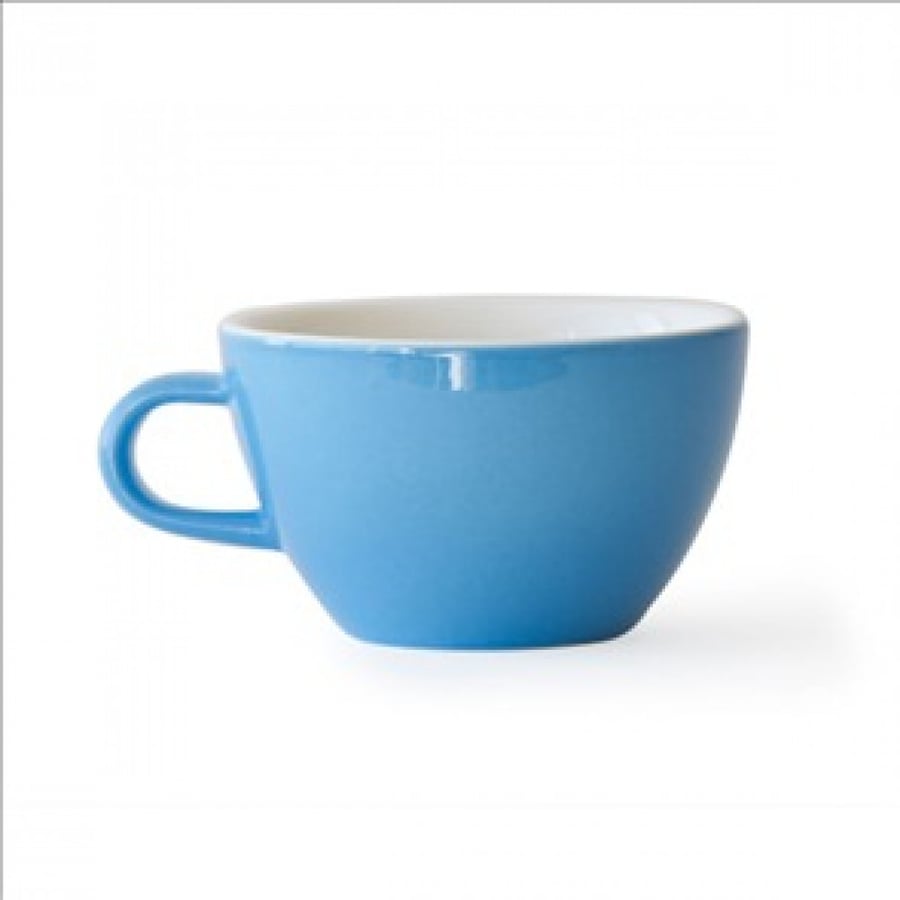 كوب لاتيه سميك مع الصحن من أكمي نسخة EVO 280ml ألوان متعددة