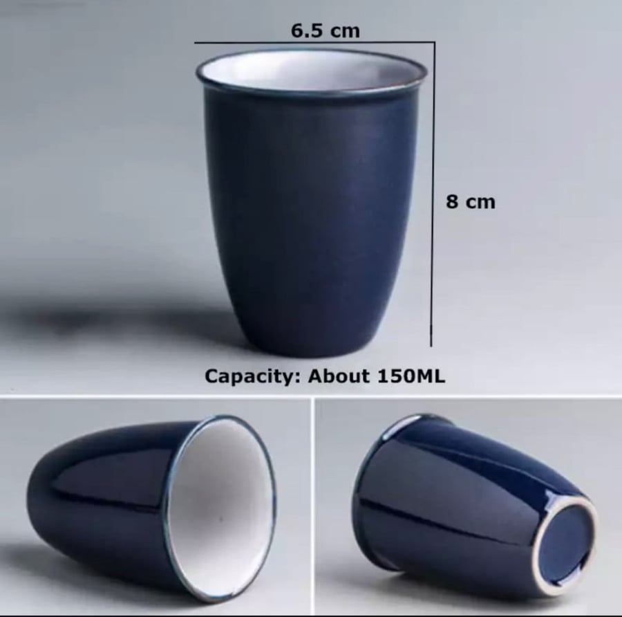 كوب سيراميك بتصميم عصري - 150 مل