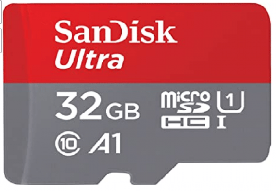 SanDisk 32GB MicroSD Card (SDSQUA4-032G-GN6MN)