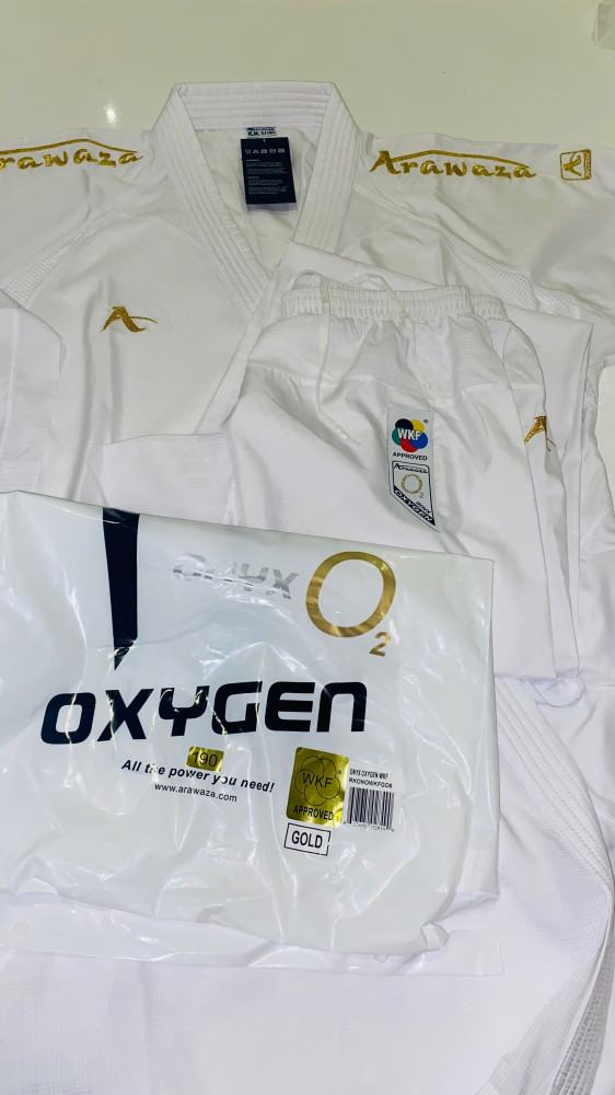 بدله قتال اكسجين تطريز ذهبي اصدار محدود ARAWAZA Onyx Oxygen "Limited Edition" - gold