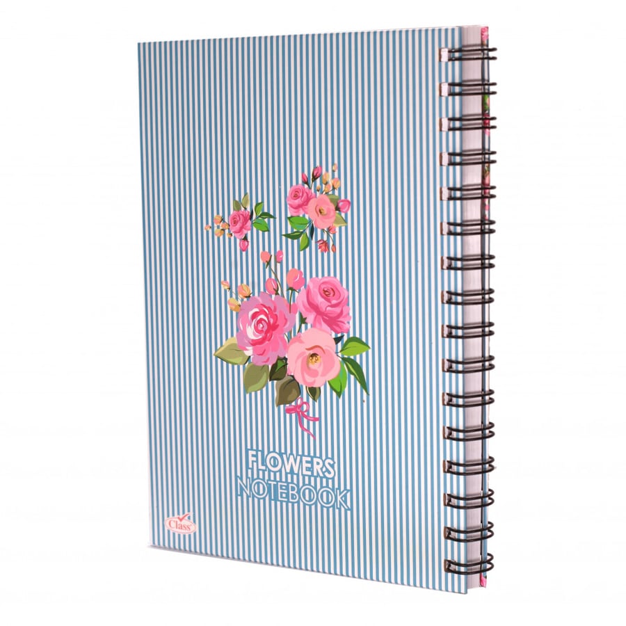 كلاس- دفتر ريكورد مربعات- 100 ورقة- A5- الأشكال متنوعة Class Notebook