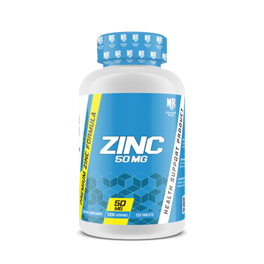 MUSCLE RULZ ZINC 120 TABLETS