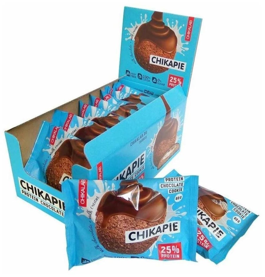 شيكالاب - شيكاباي بسكويت عالي البروتين- CHIKALAB Chikapie Protein Cookie