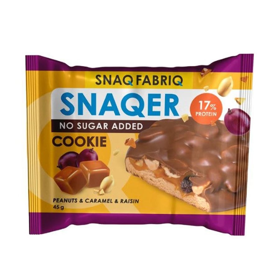 سناك فابريك - كوكيز البروتين المحشو - SNAQ FABRIQ - Glazed Protein Cookie