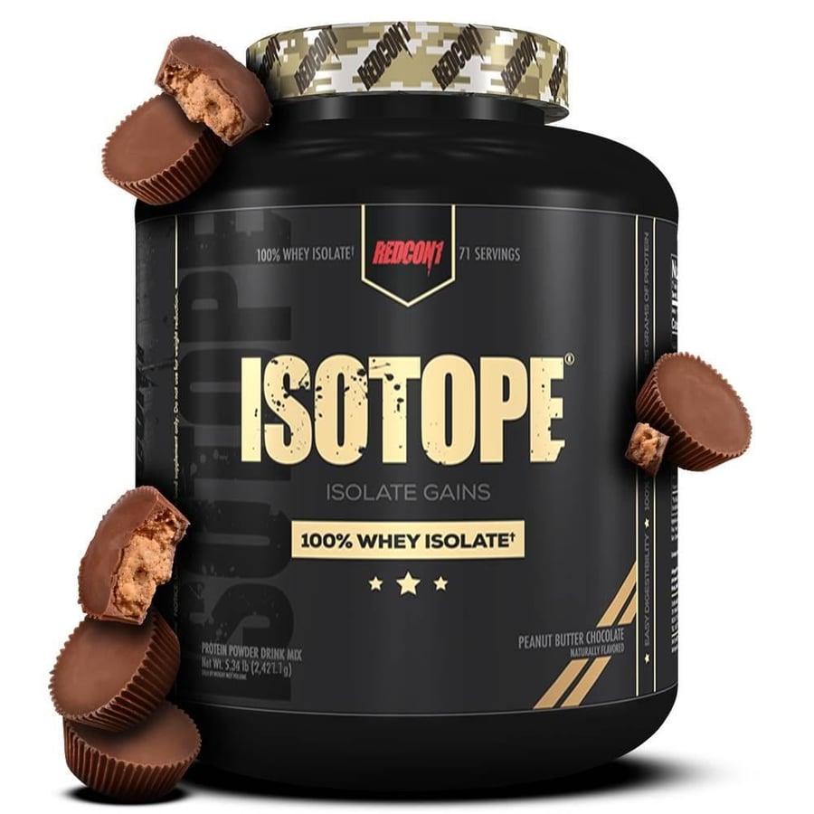 ريدكون 1- ايزوتوب 100٪ بروتين مصل اللبن المعزول (71 حصة) Redcon1 - Isotope 100% Whey Isolate Protein