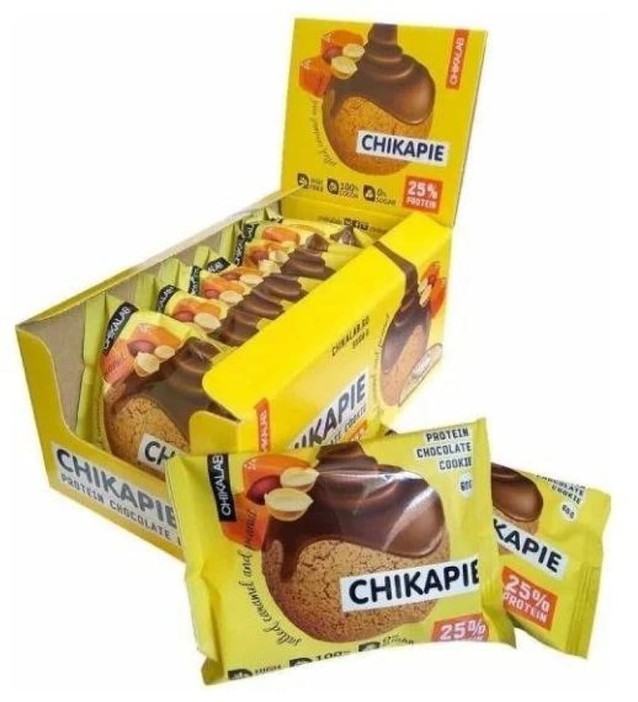 شيكالاب - شيكاباي بسكويت عالي البروتين- CHIKALAB Chikapie Protein Cookie